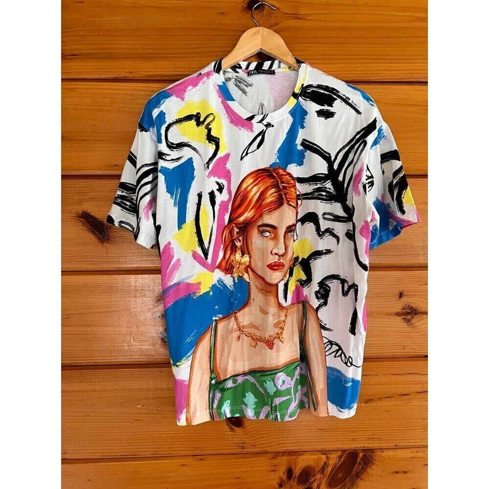 ZARA Printed Shirt L